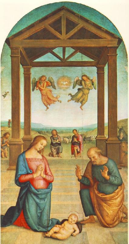 Pietro Perugino The Presepio oil painting picture